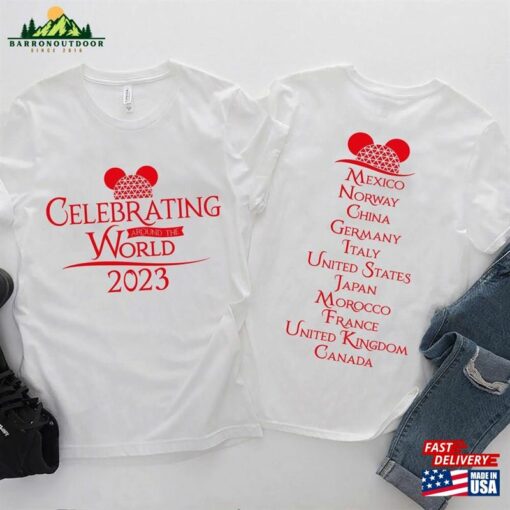 Celebrating Around The World Finally 21! Shirt 21St Birthday Drinkingtee Tventyfirstth Bday Epcot Hoodie Unisex