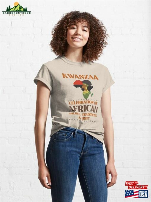 Celebration Of African Values Kwanzaa Classic T-Shirt Unisex Hoodie