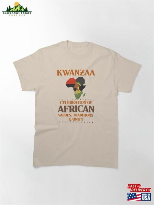 Celebration Of African Values Kwanzaa Classic T-Shirt Unisex Hoodie