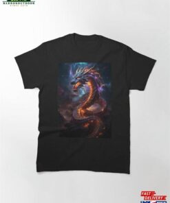 Celestial Fury The Orochi Serpent Emerges Classic T-Shirt