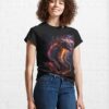 Celestial Fury The Orochi Serpent Emerges Classic T-Shirt Unisex