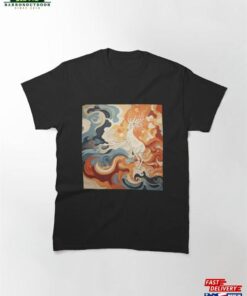 Celestial Stag Of The Swirling Skies Classic T Shirt 2