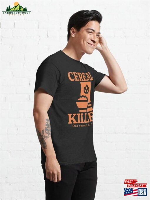 Cereal Killer One Spoonful At A Time Lover Classic T-Shirt Unisex