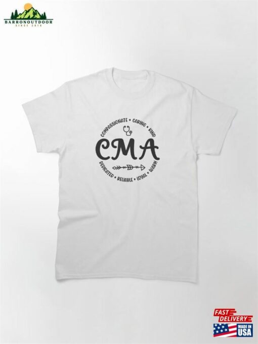 Certified Medical Assistant Cma Classic T-Shirt Unisex