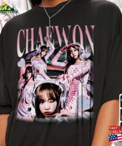 Chaewon Kpop Shirt Perfect Night Album Sweatshirt Unisex Hoodie