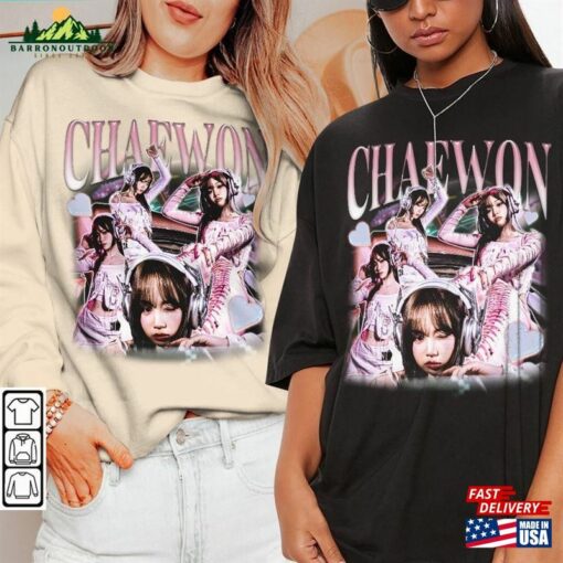 Chaewon Kpop Shirt Perfect Night Album Sweatshirt Unisex Hoodie