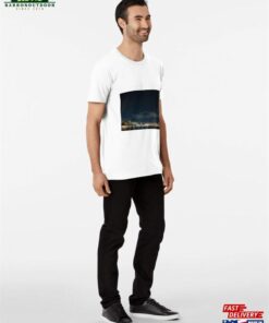 Chania Old Town By Night With Clear Sky And Stars Premium T-Shirt Hoodie Unisex