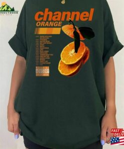 Channel Orange T Shirt Frank Shirt Blonde Album Graphic Tee Classic 4