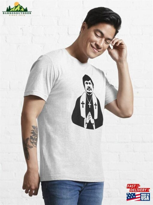 Charles Bronson Priest T-Shirt Vintage Hollywood Icon Tee Sweatshirt