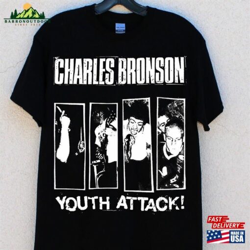 Charles Bronson Two Sided T-Shirt Sweatshirt