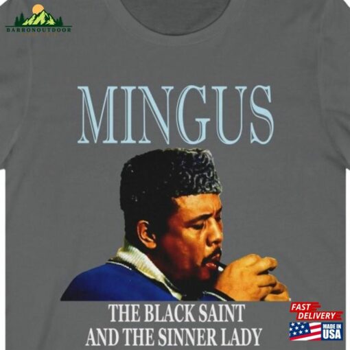 Charles Mingus T-Shirt Jazz Music Tee Retro Style Graphic Print Unisex Sweatshirt