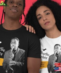 Charlie Parker T Shirt Black Music Saxophone Artist Hoodie 1