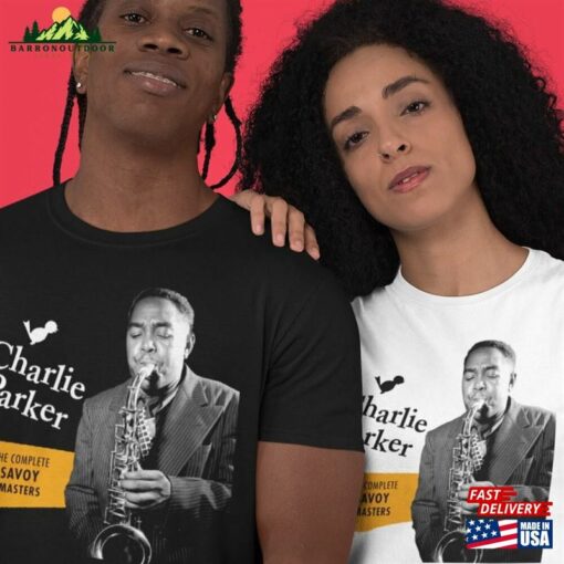 Charlie Parker T-Shirt Black Music Saxophone Artist Hoodie