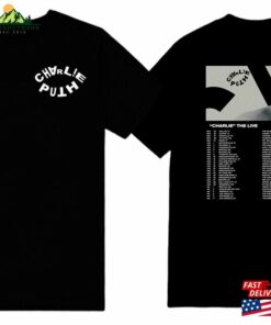 Charlie Puth Music Shirt 2023 Tour The Live Experience T-Shirt Hoodie