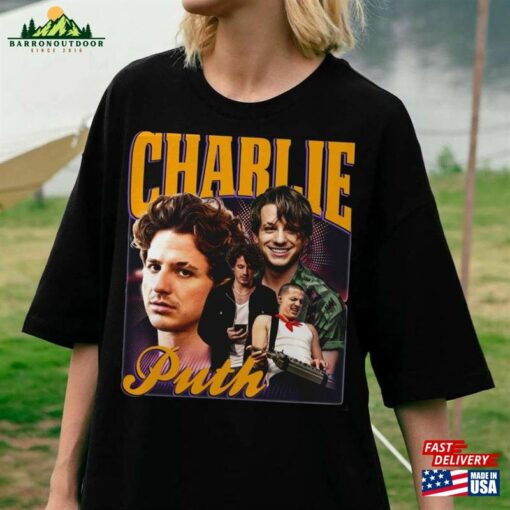 Charlie Puth Unisex Shirt Concert Merch T-Shirt Classic