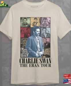 Charlie Swan The Eras Tour Unisex Softstyle T Shirt Hoodie 2