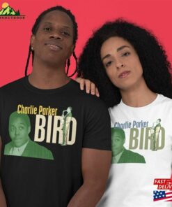Charlie'bird'parker T-Shirt Saxphone Graphic Print Unisex Classic 1 Charliebirdparker T Shirt Saxphone Graphic Print Unisex Classic 2