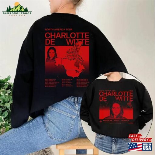 Charlotte De Witte North American Tour 2023 Shirt Fan Unisex Hoodie