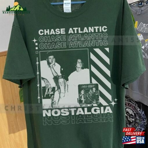 Chase Atlantic Nostalgia Album Shirt World Tour 2023 T-Shirt Classic