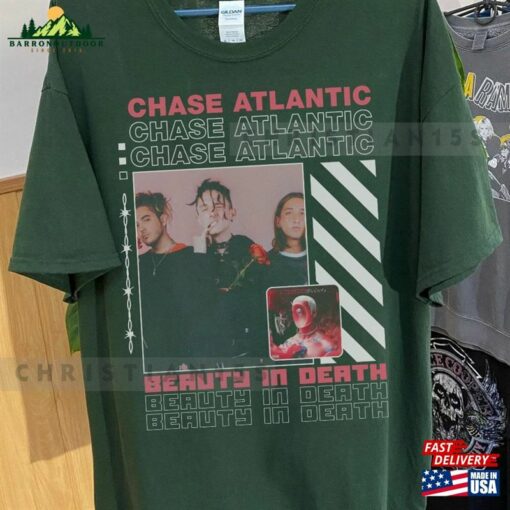 Chase Atlantic Shirt Beauty In Death World Tour 2023 Sweatshirt T-Shirt