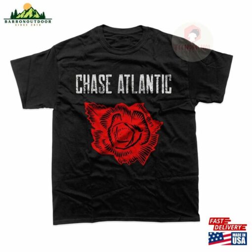 Chase Atlantic Unisex Logo T-Shirt Beauty In Death Album Tee Music Band Graphic Shirt Hoodie Sweatshirt