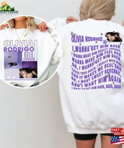 Cheap Guts Album Get Him Back Lyrics Olivia Rodrigo T-Shirt Tour Sweatshirt Unisex 1 Cheap Guts Album Get Him Back Lyrics Olivia Rodrigo T Shirt Tour Sweatshirt Unisex 2