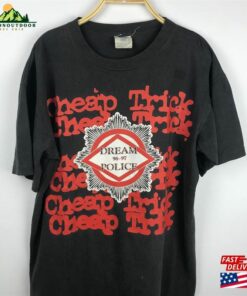 Cheap Trick Dream Police World Tour Large Size Classic Sweatshirt 1