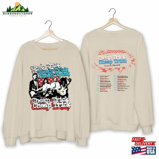 Cheap Trick Live In Concert Shirt 2023 Fan Classic Sweatshirt