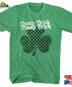 Cheap Trick Shamrock Kelly Heather Adult T-Shirt Hoodie Sweatshirt