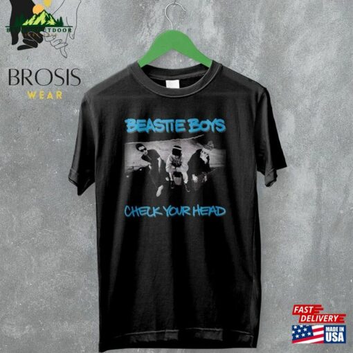 Check Your Head T-Shirt Beastie Boys Shirt Hip Hop Group Classic