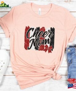 Cheer Mom Shirt Trendy Glitter Design Mothers Day Gift T-Shirt Classic 3 Cheer Mom Shirt Trendy Glitter Design Mothers Day Gift T Shirt Classic 4