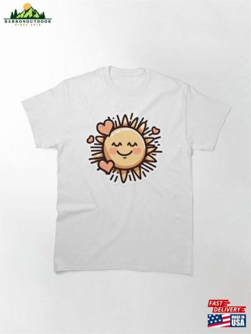 Cheerful Sun Classic T-Shirt Hoodie Unisex