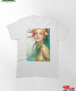 Cheerfulness Adds Beauty To Life Childhood Dream Girl T-Shirt Unisex Classic