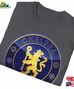 Chelsea Fc Unisex Softstyle T Shirt Classic 3