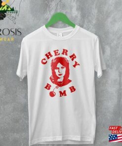 Cherry Bomb Joan Jett T Shirt Runaways Shirt Inspired 90S Graphic Tee Classic Unisex 3