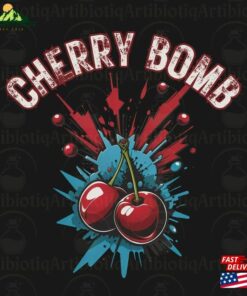 Cherry Bomb T-Shirt The Runaways Shirt Joan Jett And Cherie Currie Classic Unisex 2 Cherry Bomb T Shirt The Runaways Shirt Joan Jett And Cherie Currie Classic Unisex 3
