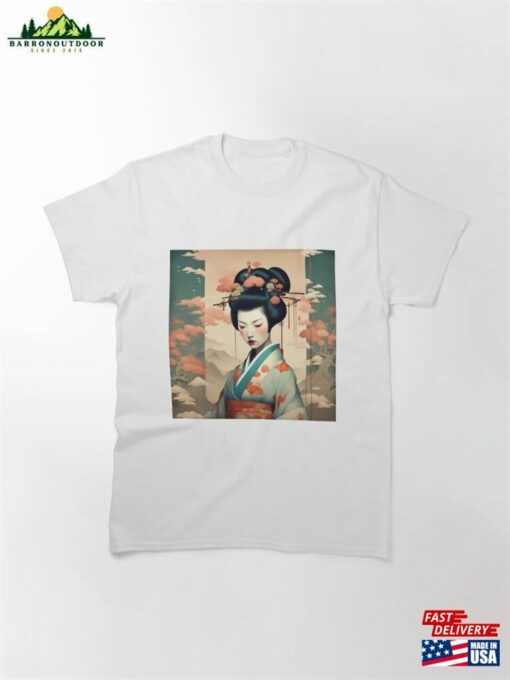 Cherry Geisha Classic T-Shirt Hoodie Sweatshirt