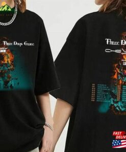 Chevelle And Three Days Grace 2 Sides Shirt Co Headline Tour 2023 Unisex Classic