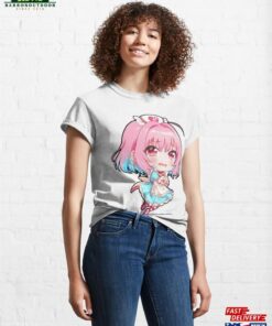 Chibi Riamu Yumemi Anime Classic T-Shirt Chibi Riamu Yumemi Anime Classic T-Shirt
