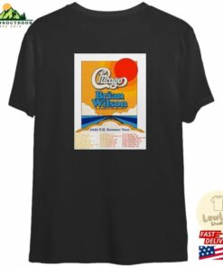Chicago And Brian Wilson Summer Shirt 2023 Tour Double Sided Unisex T-Shirt Band Merch Classic Hoodie 2 Chicago And Brian Wilson Summer Shirt 2023 Tour Double Sided Unisex T Shirt Band Merch Classic Hoodie 3