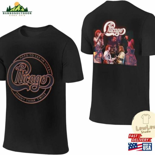 Chicago Band 2023 Tour Shirt 2D Unisex Double Sided T-Shirt Sweatshirt