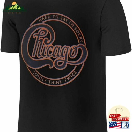 Chicago Band 2023 Tour Shirt 2D Unisex Double Sided T-Shirt Sweatshirt