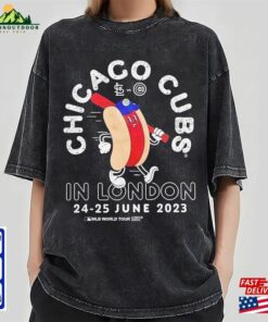 Chicago Cubs 2023 Mlb World Tour London Series City Dog Shirt Game Day Apparel Oversized T Shirt Unisex 3