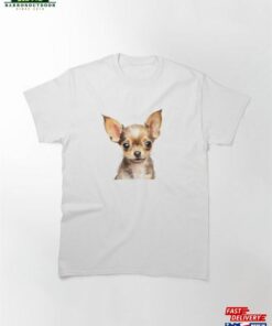 Chihuahua Portrait Classic T-Shirt Hoodie