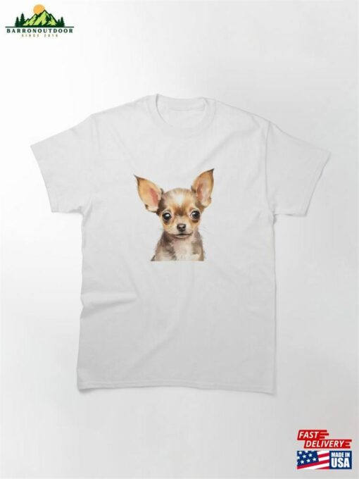 Chihuahua Portrait Classic T-Shirt Hoodie