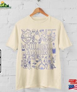 Childish Gambino Doodle Art Shirt Vintage Lyrics Tattoo Design Tour Concert 2023 V1 Da3105dt Sweatshirt T Shirt 4