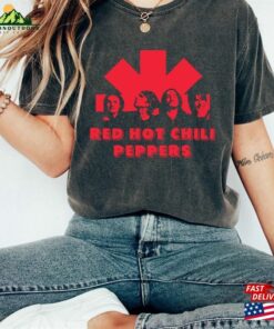 Chili Peppers Fan Gift Black Summer T-Shirt Unisex Classic
