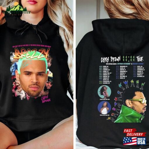 Chris Brown 11 Tour 2024 Shirt Fan Sweatshirt Unisex