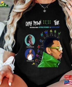 Chris Brown 11 Tour 2024 Shirt Unisex Concert Merch Classic Hoodie 1