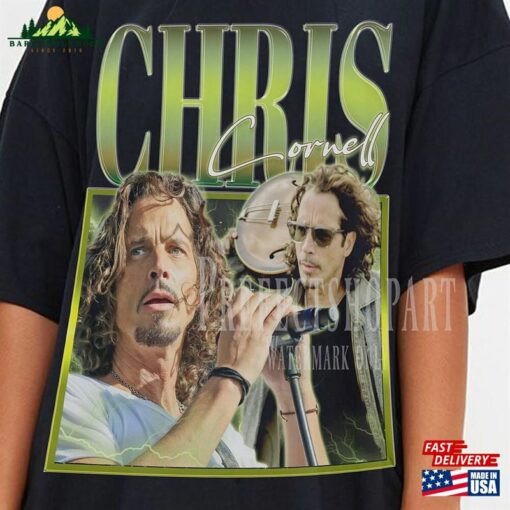 Chris Cornell Shirt Merch Fan Tees Unisex Hoodie